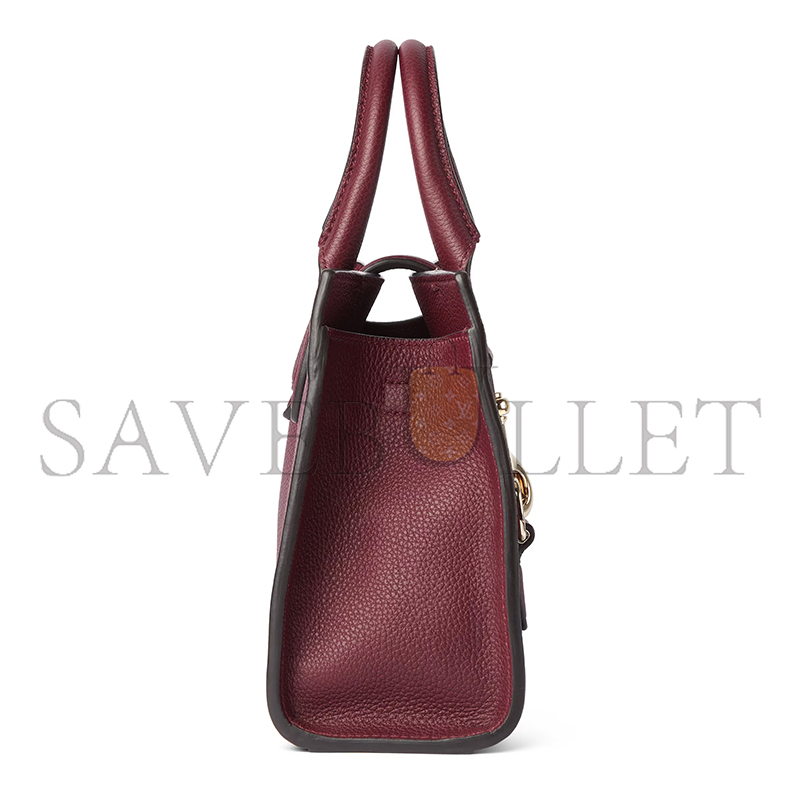 G*u*i small tote bag with hook closure 795349 (24*17.5*8.5cm)